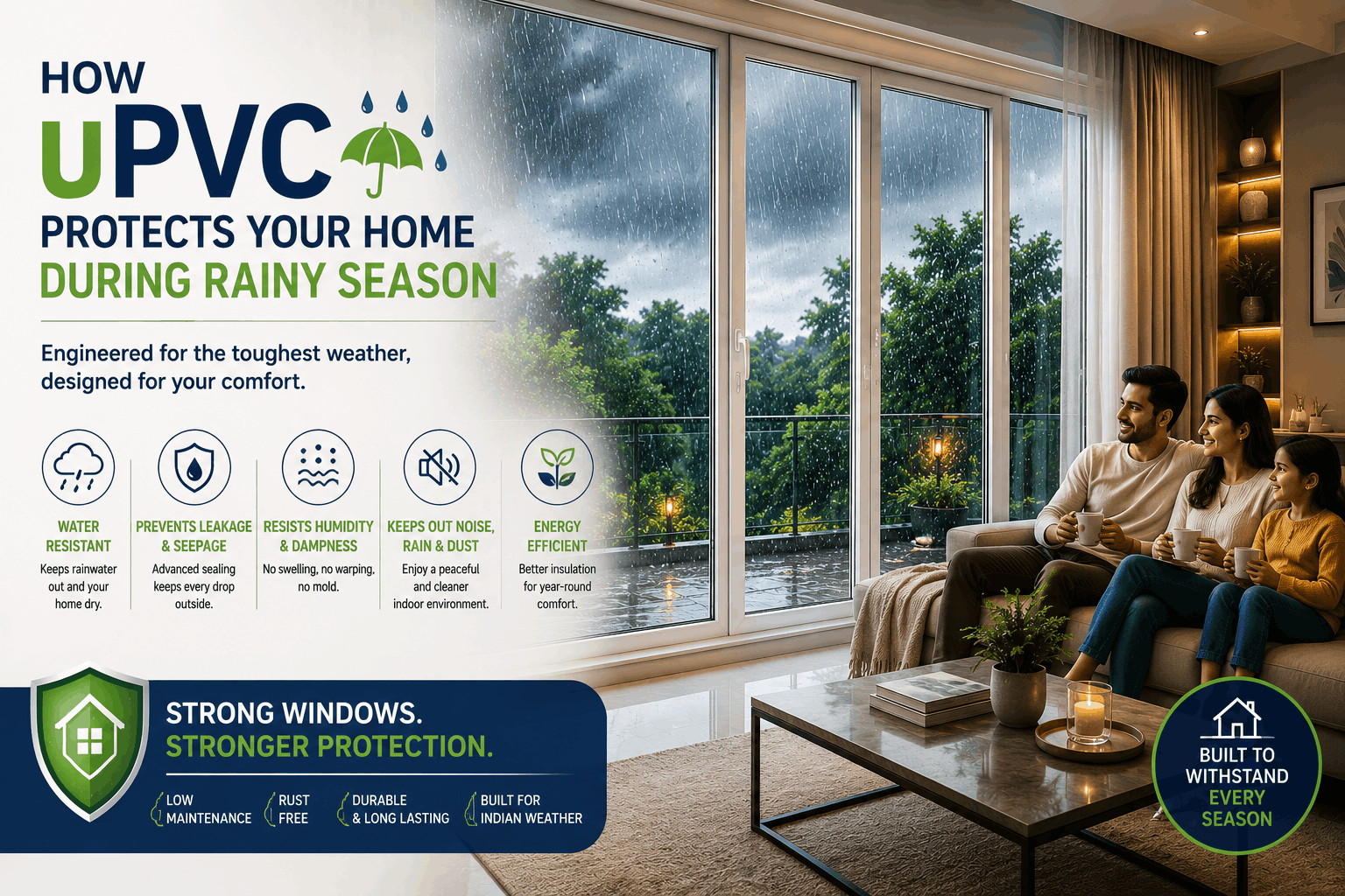 Windowfab is a trusted supplier of uPVC windows & doors in Bangalore.